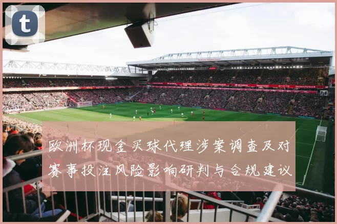 欧洲杯现金买球代理涉案调查及对赛事投注风险影响研判与合规建议